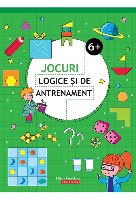 Copertă produs Jocuri logice și de antrenament (6 ani +)