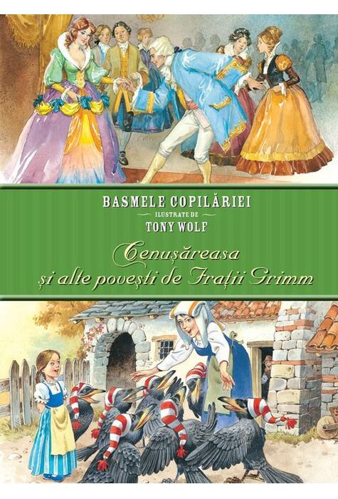 Copertă produs Cenușăreasa și alte povești de Frații Grimm