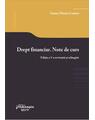 Copertă produs Drept financiar. Note de curs - thumb 1