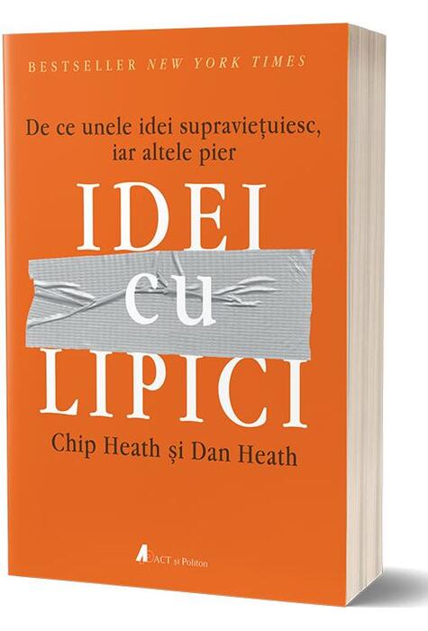 Copertă produs Idei cu lipici. De ce unele idei supraviețuiesc, iar altele pier