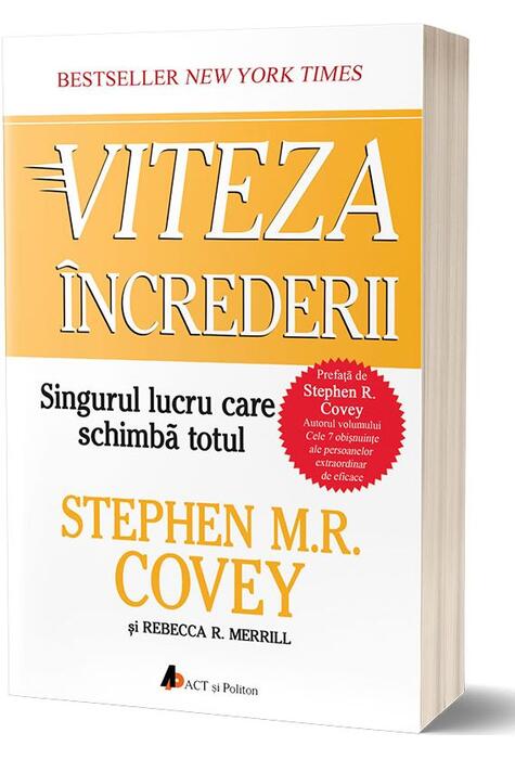 Copertă produs Viteza încrederii: Singurul lucru care schimbă totul