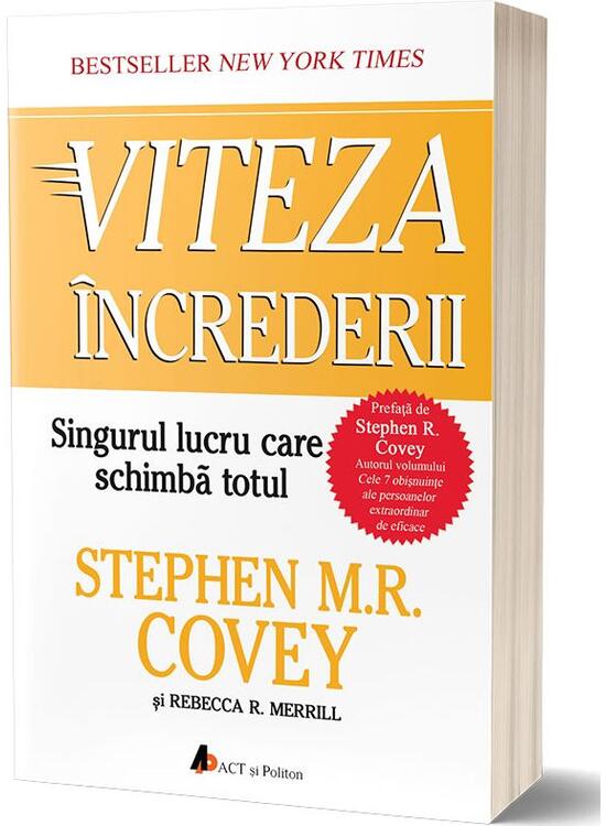 Copertă produs Viteza încrederii: Singurul lucru care schimbă totul - gallery big 1