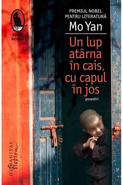 Un lup at&acirc;rnă &icirc;n cais, cu capul &icirc;n jos