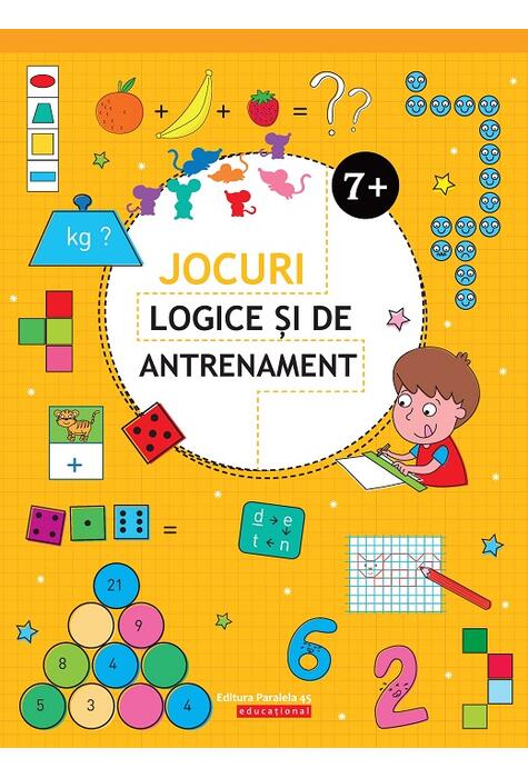 Copertă produs Jocuri logice și de antrenament (7 ani +)