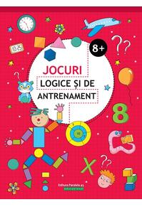 Copertă produs Jocuri logice și de antrenament (8 ani +)