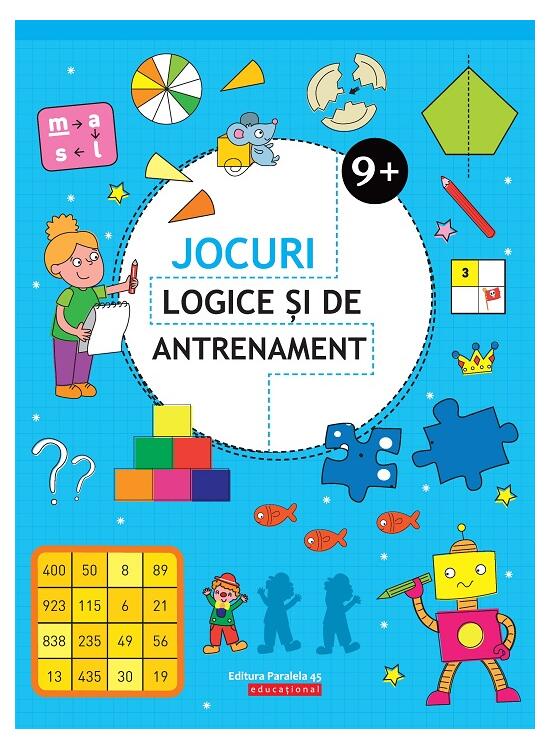 Copertă produs Jocuri logice și de antrenament (9 ani +) - gallery big 1