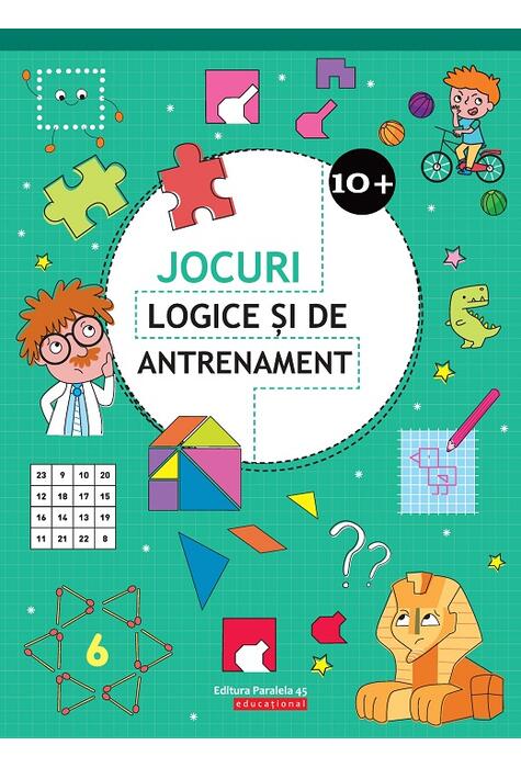 Copertă produs Jocuri logice și de antrenament (10 ani +)