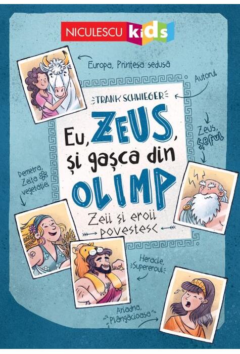 Copertă produs Eu, Zeus, și gașca din Olimp