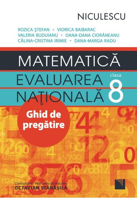 Copertă produs Matematică. Evaluarea Națională Clasa a VIII-a. Ghid de pregătire