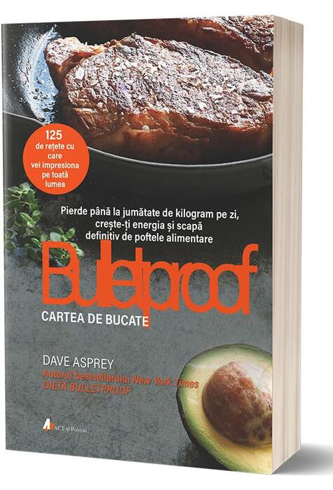 Copertă produs Bulletproof. Cartea de bucate