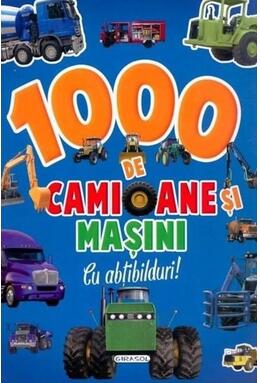 Copertă produs 1000 de camioane şi maşini cu abţibilduri