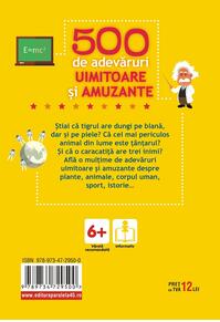 Copertă produs 500 de adevăruri uimitoare și amuzante