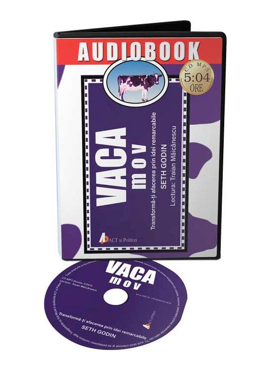 Copertă produs CD Audiobook Vaca mov. Transformă-ţi afacerea prin idei remarcabile - gallery big 1
