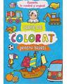 Copertă produs Carte de colorat pentru baieți. Cuvinte &icirc;n rom&acirc;nă și engleză - thumb 1
