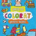 Copertă produs Carte de colorat pentru baieți. Cuvinte &icirc;n rom&acirc;nă și engleză - gallery small 
