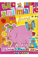 Imagine produs Animale de la fermă. Carte de colorat