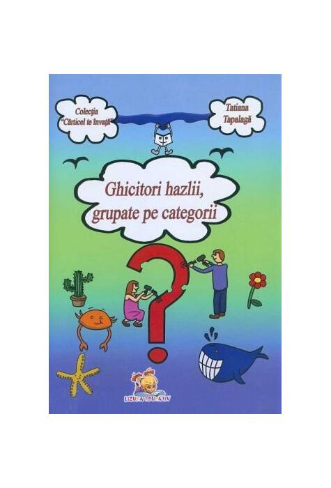 Copertă produs Ghicitori hazlii, grupate pe categorii