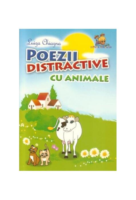 Copertă produs Poezii distractive cu animale