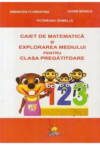Copertă produs Caiet de matematică și explorarea mediului pentru clasa pregătitoare
