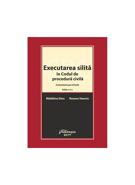 Copertă produs Executarea silită &icirc;n Codul de procedură civilă - gallery big 1