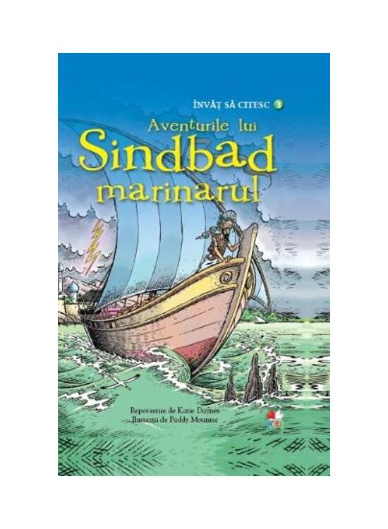 Copertă produs Aventurile lui Sindbad Marinarul. &Icirc;nvăț să citesc (nivelul 3) - gallery big 1