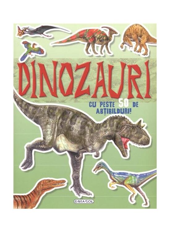 Copertă produs Caută și lipește. Dinozauri cu peste 50 de abțibilduri - gallery big 1