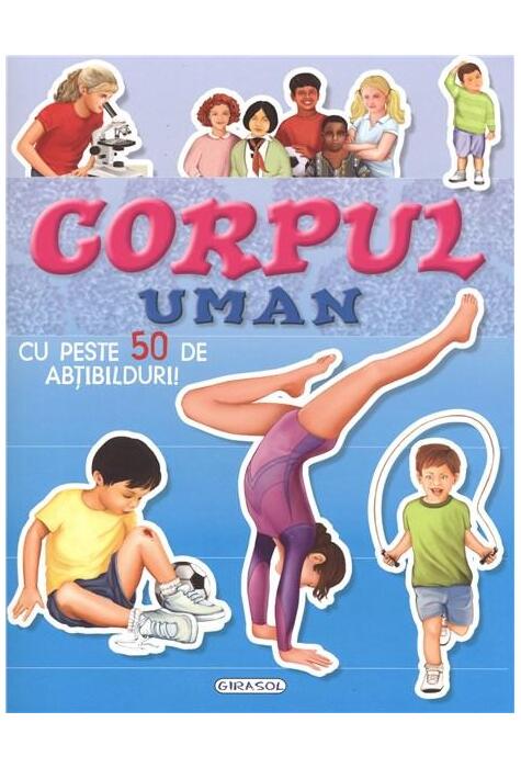 Copertă produs Caută și lipește. Corpul uman