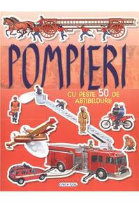 Copertă produs Caută și lipește. Pompieri cu peste 50 de abțibilduri
