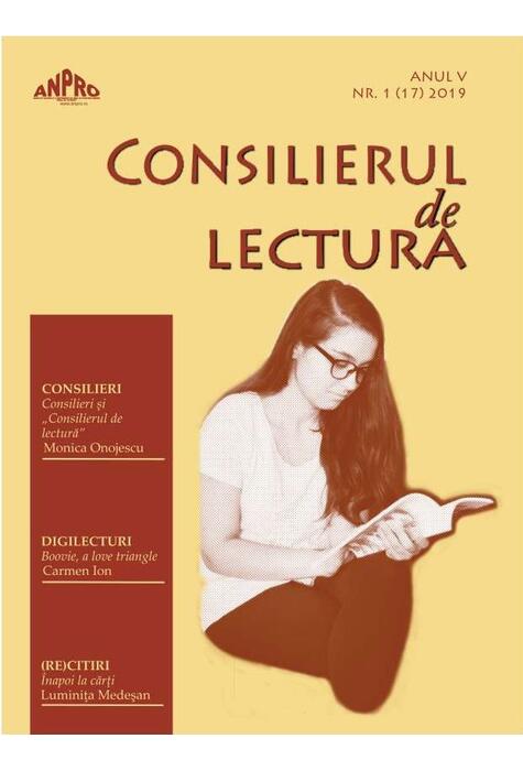 Copertă produs Consilierul de lectură nr. 1/2019