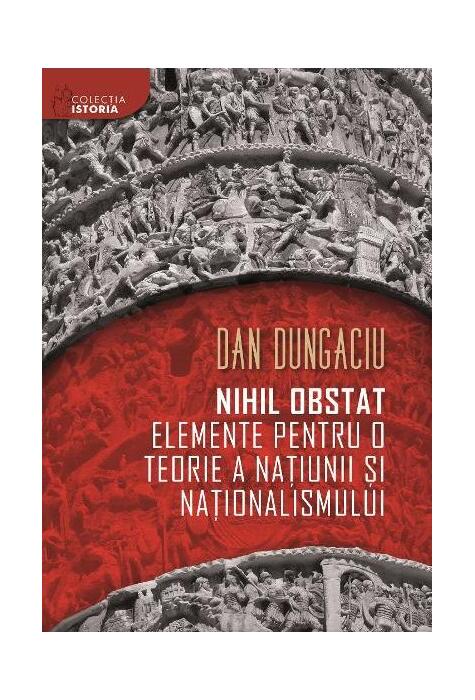 Copertă produs Nihil obstat: elemente pentru o teorie a națiunii și naționalismului