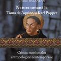 Copertă produs Natura umană la Toma de Aquino și Karl Popper. Critica monismelor antropologice contemporane - gallery small 