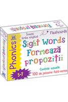 Jetoane. Sight Words / Formează propoziții (limba engleză)