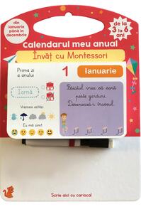 Copertă produs Calendarul meu anual. &Icirc;nvăț cu Montessori (3-6 ani)