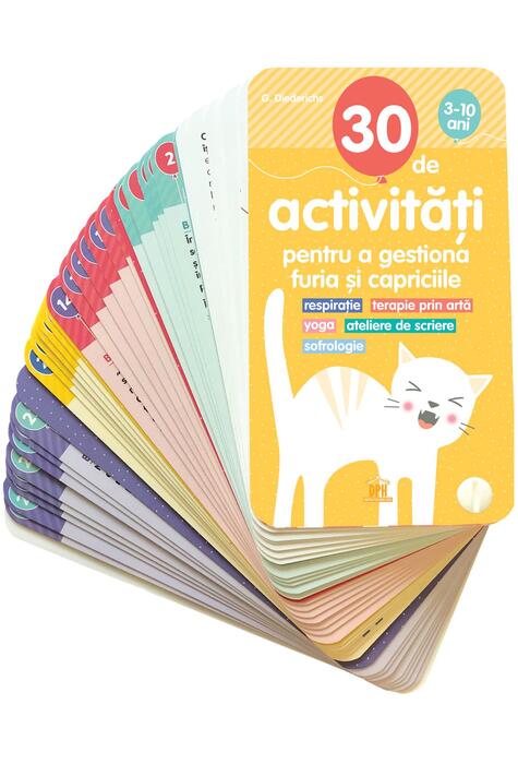 Copertă produs 30 de activități pentru a gestiona furia și capriciile (3-10 ani)