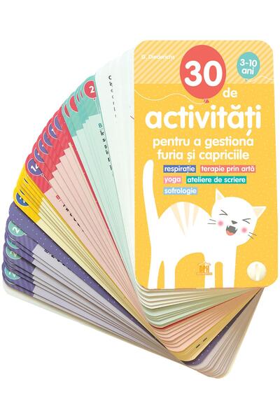 30 de activități pentru a gestiona furia și capriciile (3-10 ani)