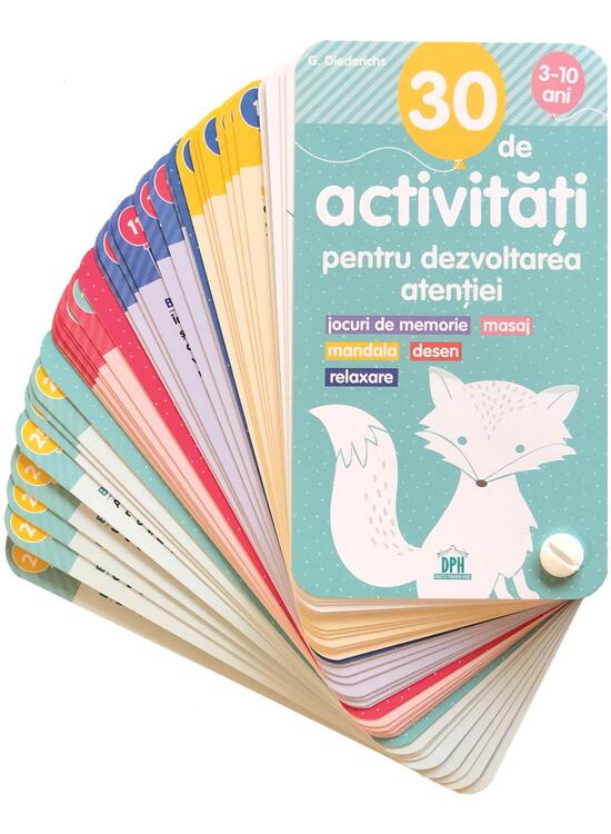Copertă produs 30 de activități pentru dezvoltarea atenției (3-10 ani) - gallery big 1