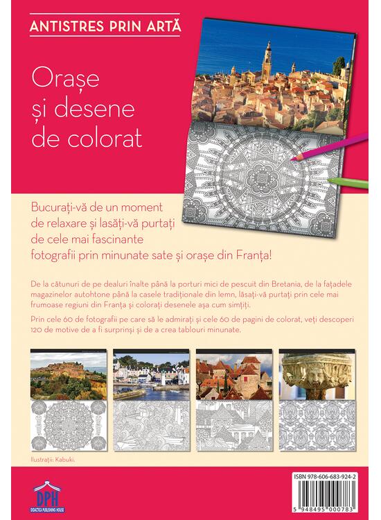 Copertă produs Orașe și desene de colorat. Antistres prin artă - gallery big 2