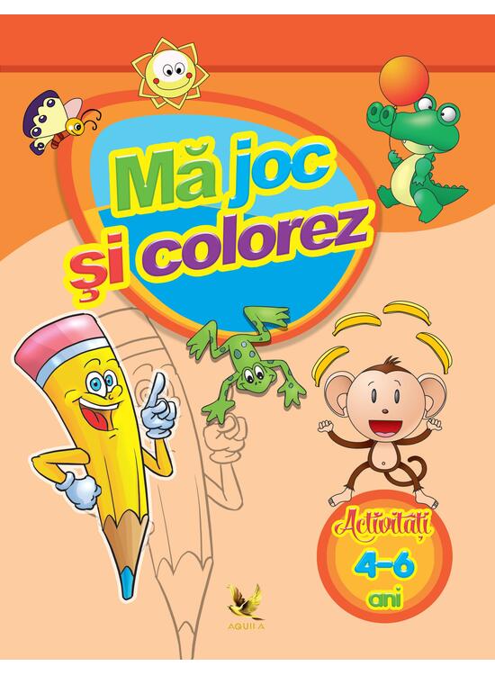 Copertă produs Mă joc și colorez. Activități (4-6 ani) - gallery big 1