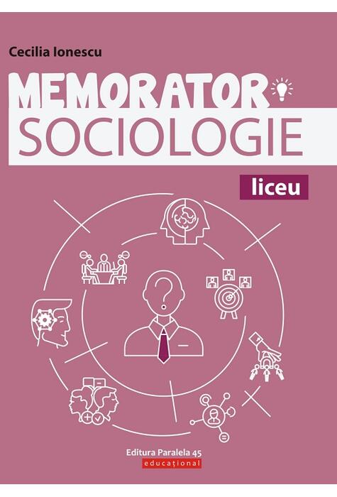 Copertă produs Memorator de sociologie pentru liceu