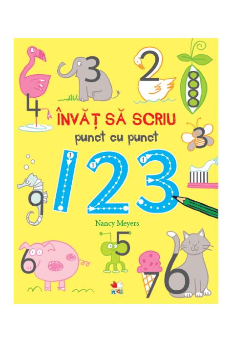 Copertă produs &Icirc;nvăț să scriu punct cu punct: 123