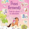 Copertă produs Ponei fermecați. Carte de colorat cu autocolante - gallery small 