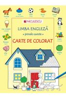 Imagine produs Limba engleză. Primele cuvinte. Carte de colorat