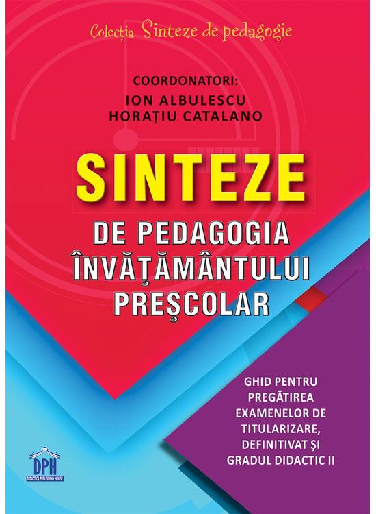 Copertă produs Sinteze de pedagogia &icirc;nvățăm&acirc;ntului preșcolar - gallery big 1