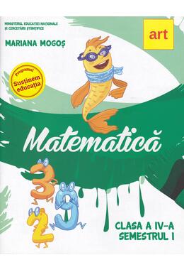 Copertă produs Matematică - Clasa a IV-a - Semestrul I (+CD)