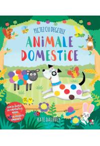 Copertă produs Pictez cu degetele. Animale domestice