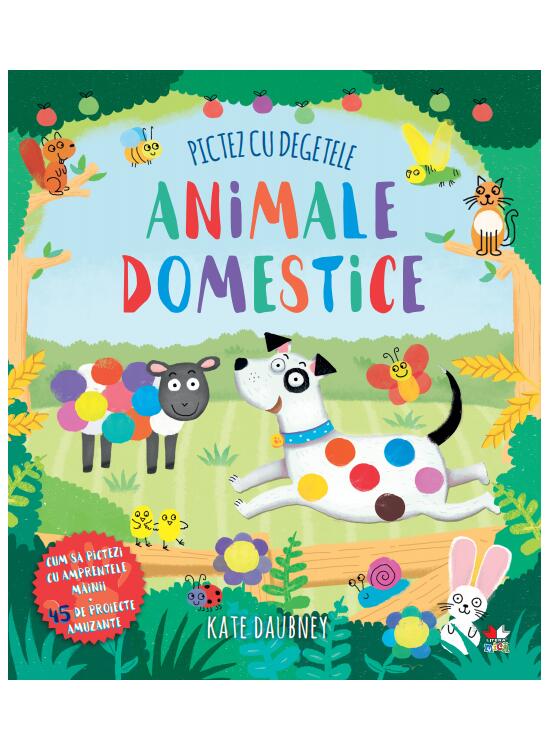 Copertă produs Pictez cu degetele. Animale domestice - gallery big 1