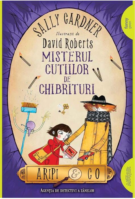 Copertă produs Misterul cutiilor de chibrituri. Aripi & Co (Vol. 4)