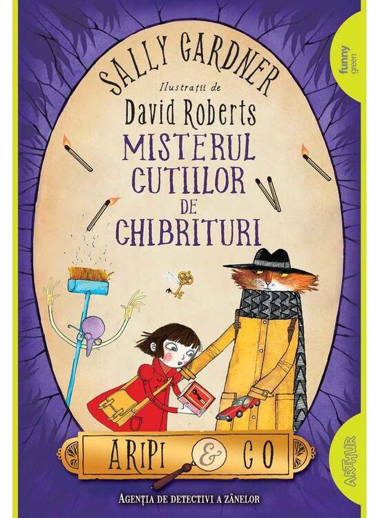 Copertă produs Misterul cutiilor de chibrituri. Aripi & Co (Vol. 4) - gallery big 1