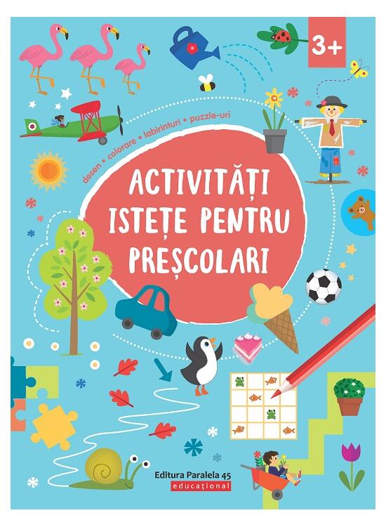 Copertă produs Activități istețe pentru preșcolari (3 ani +) - gallery big 1