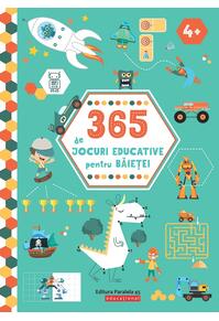 Copertă produs 365 de jocuri educative pentru băieței